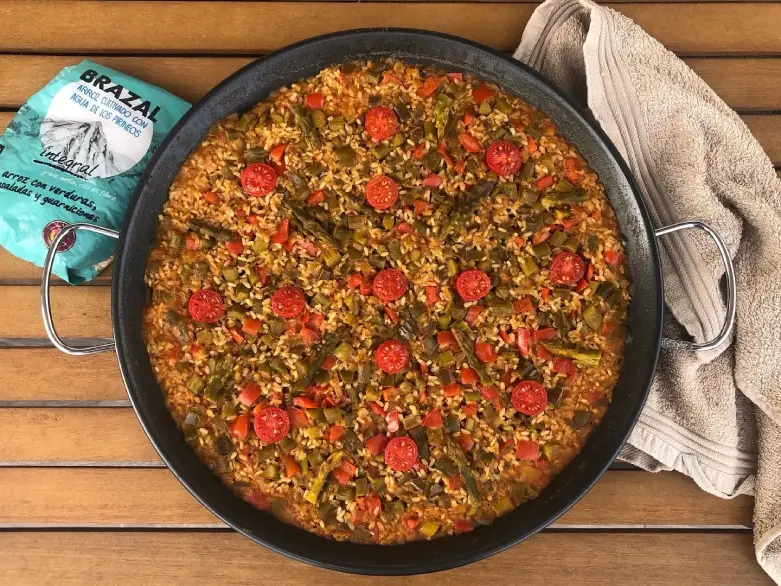 Arroz Brazal Integral de verduras