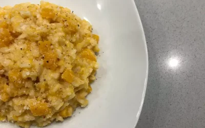 Risotto de calabaza con Arroz Brazal