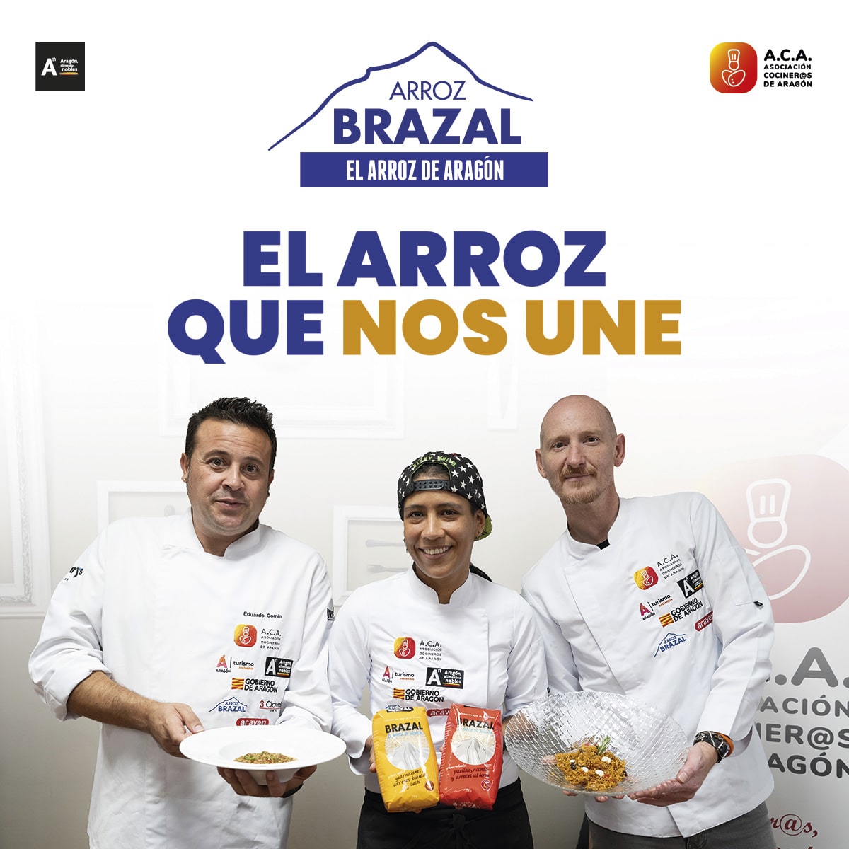 Arroz Brazal y la Asociación de Cocineros de Aragón