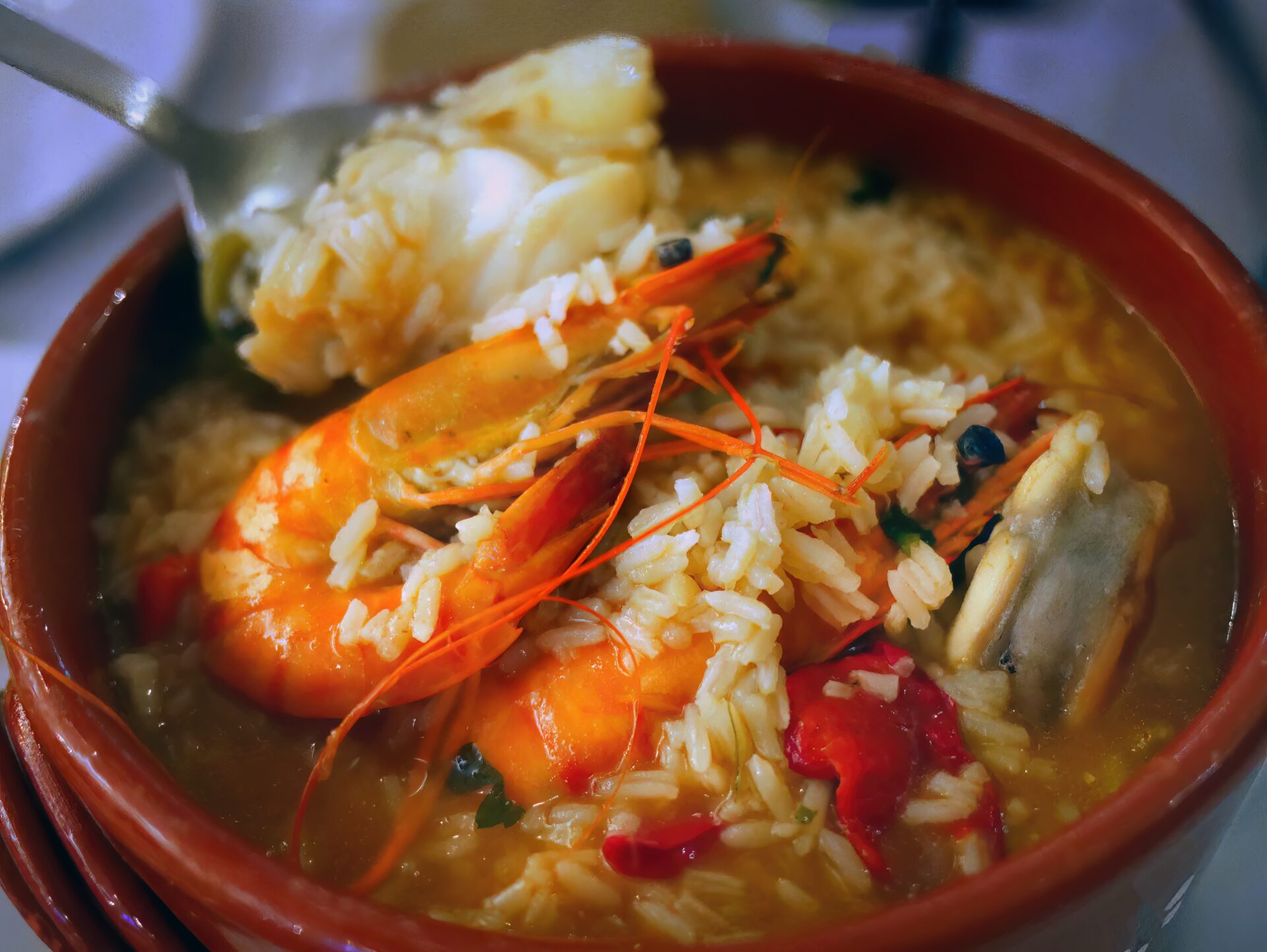 arroz frito con piña tailandés